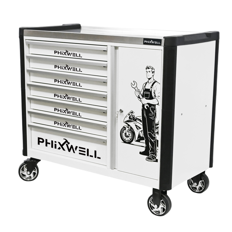719516 PHIXWELL 7 laci lemari perkakas model baru