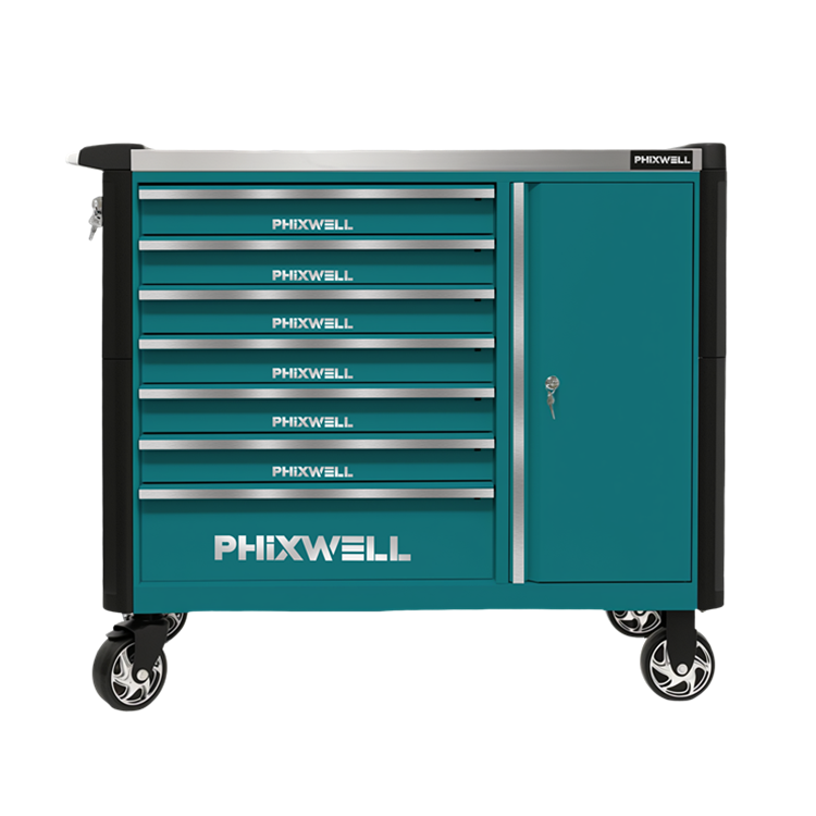719516 PHIXWELL 7 laci lemari perkakas model baru