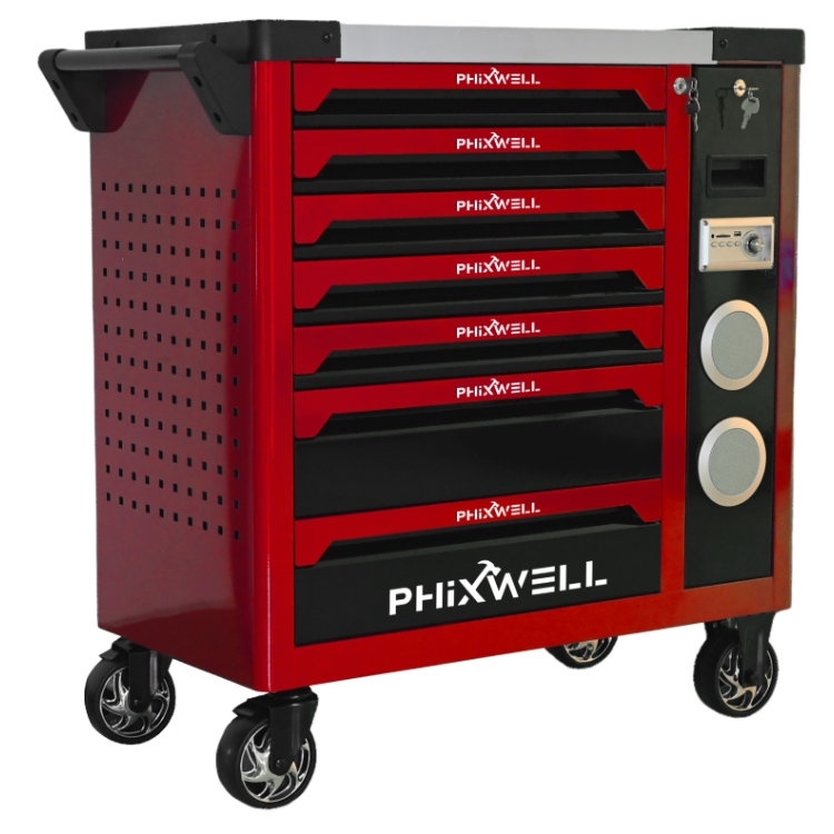 719512 PHIXWELL model baru lemari perkakas dengan speaker