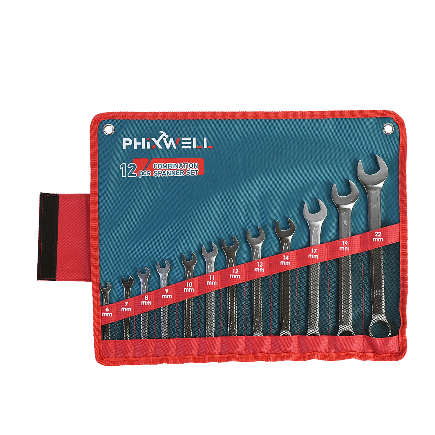 717533 PHIXWELL 12 buah set kunci pas kombinasi