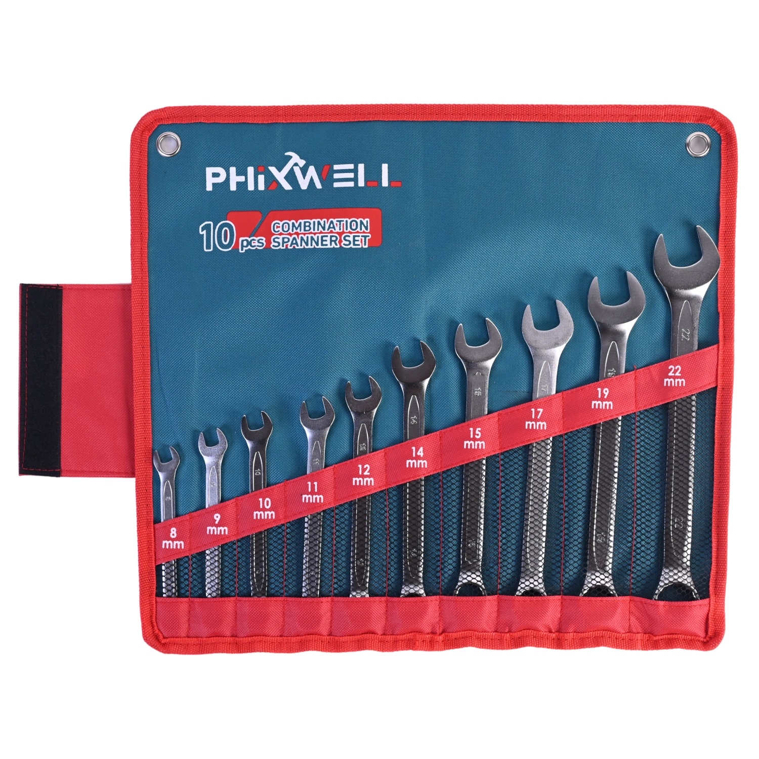 717532 PHIXWELL 10 buah set kunci pas kombinasi