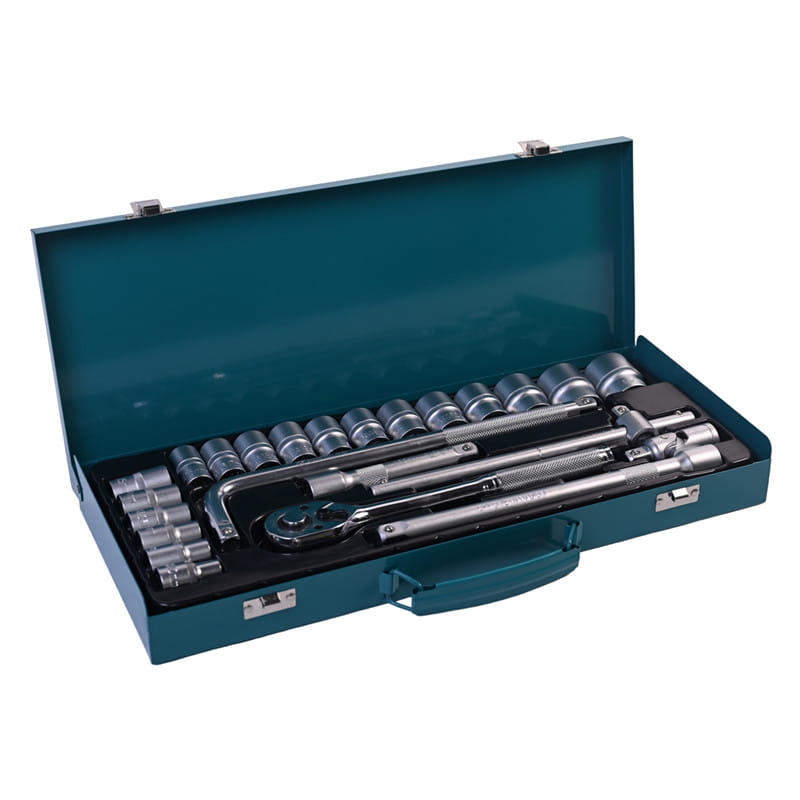 717303 PHIXWELL SET SOKET KOTAK BESI 24 PCS