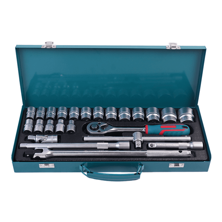 717304 PHIXWELL SET SOKET KOTAK BESI 24 PCS