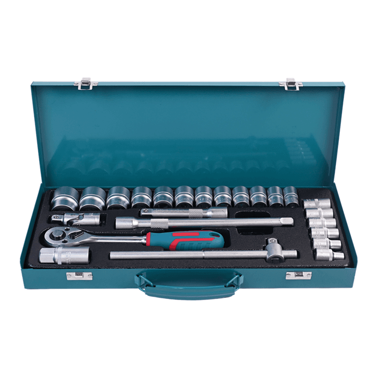 717305 PHIXWELL SET SOKET KOTAK BESI 24 PCS