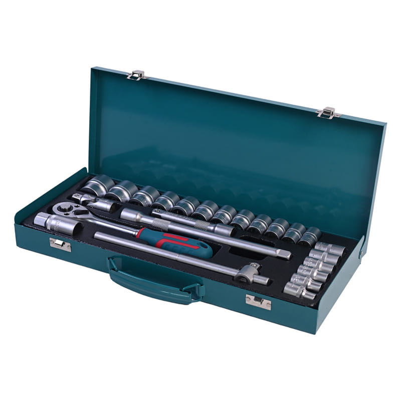 717305 PHIXWELL SET SOKET KOTAK BESI 24 PCS