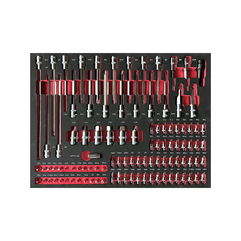 719503 PHIXWELL 249 buah Set Alat Kabinet Perkakas
