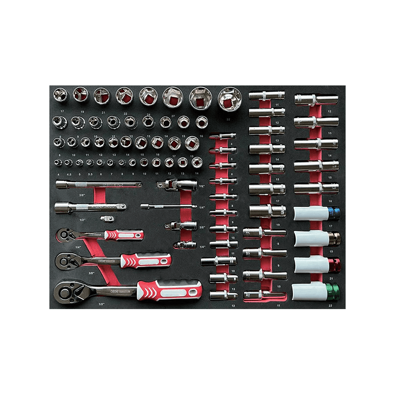 719503 PHIXWELL 249 buah Set Alat Kabinet Perkakas
